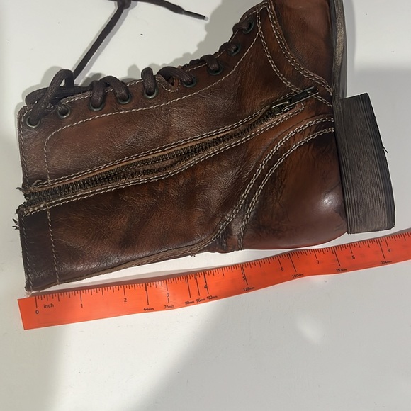 Steve Madden lace up boots - combat boots with a size zipper - Picture 6 of 11